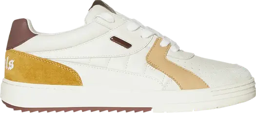 Кроссовки Palm Angels Palm University Low Beige Brown, кремовый