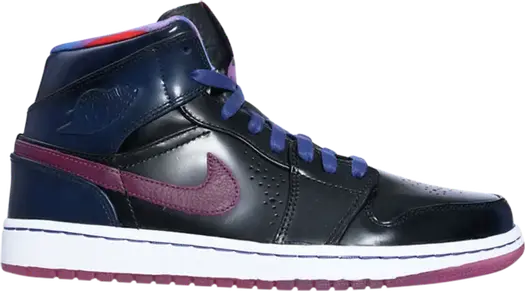 Кроссовки Air Jordan 1 Mid Nouveau YOTH Deep Royal, синий
