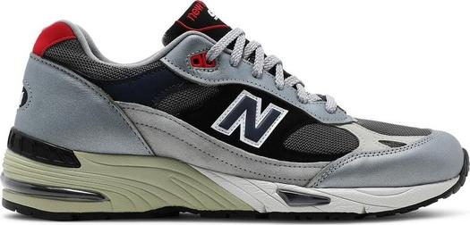 Кроссовки New Balance 991 Made in England 'Silver', серебряный
