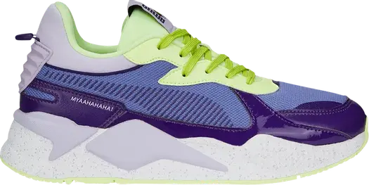 Кроссовки Puma Masters of the Universe x RS-X 40th Anniversary - Skeletor, фиолетовый