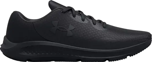 Кроссовки Under Armour Charged Pursuit 3 4E Wide Triple Black, черный