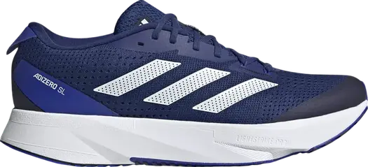 Кроссовки Adidas Adizero SL 'Victory Blue White', синий