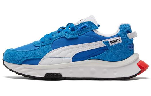 Кроссовки Puma Wild Rider унисекс, синий/белый/красный