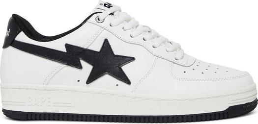 Кроссовки JJJJound x Bapesta White Navy, белый