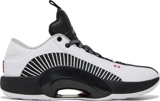 Кроссовки Air Jordan 35 Low White Black, белый