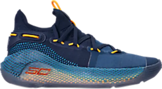Кроссовки Under Armour Curry 6 GS Underrated, синий