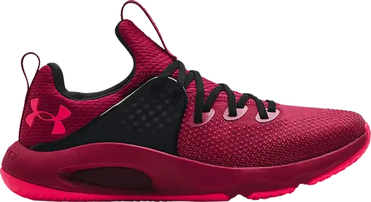Кроссовки Under Armour HOVR Rise 3 Black Rose, красный