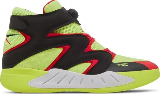 Кроссовки instapump fury zone 'acid yellow' Reebok, желтый