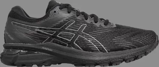 Кроссовки wmns gt 2000 8 d wide 'black' Asics, черный