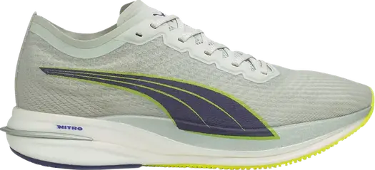 Кроссовки Puma Deviate Nitro, серо-фиолетовый