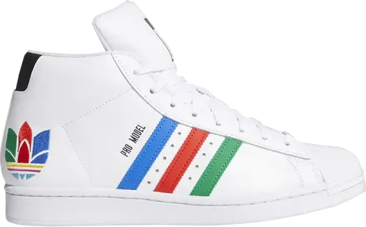 Кроссовки Adidas Pro Model, белый