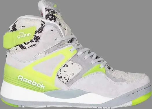 Кроссовки kasina x the pump certified '25th anniversary' Reebok, серый