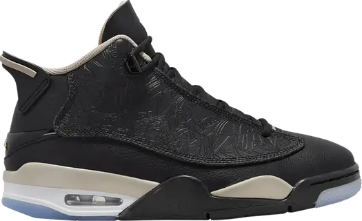 Кроссовки Jordan Dub Zero Black Fossil Stone, черный