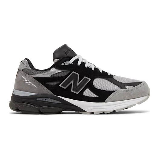 Кроссовки New Balance x DTLR 990v3 MiUSA, черный/серый