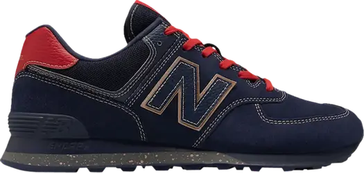 Кроссовки New Balance 574 'Black History Month', синий