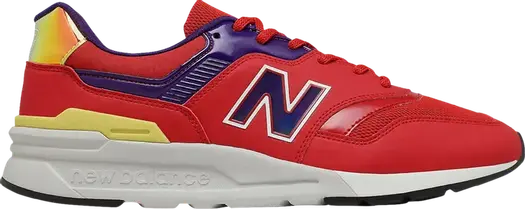 Кроссовки New Balance 997H 'Team Orange Virtual Sky', оранжевый