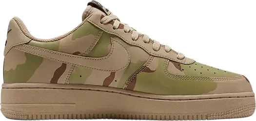 Кроссовки Nike Air Force 1 Low '07 LV8 'Reflective Desert Camo', загар