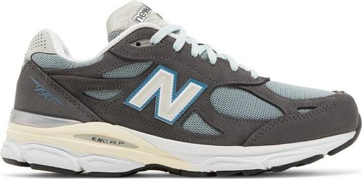 Кроссовки New Balance Kith x 990v3 Made in USA 'Steel Blue', серый