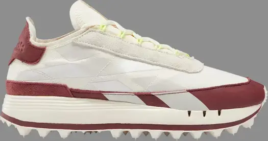 Кроссовки wmns legacy 83 'white rich red' Reebok, белый