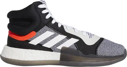 Кроссовки Adidas Marquee Boost Mid 'Core Black', черный