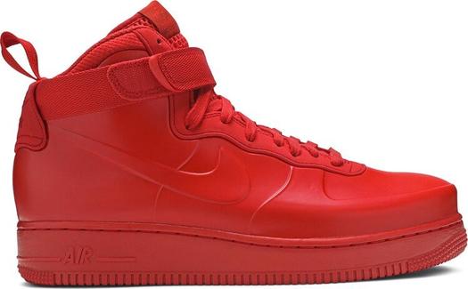 Кроссовки Nike Air Force 1 Foamposite 'Red', красный