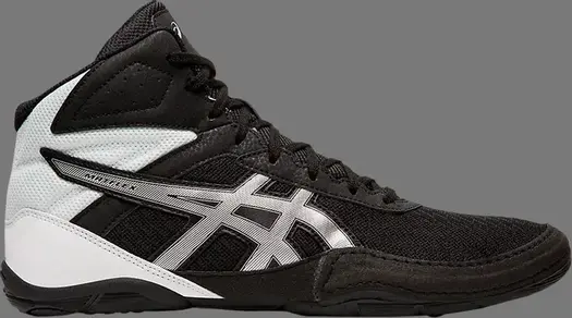 Кроссовки matflex 6 'black silver' Asics, черный