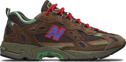 Кроссовки New Balance Stray Rats x 827 'Sewer Stompers', коричневый