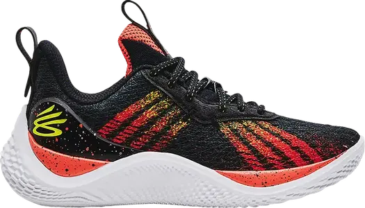 Кроссовки Curry Flow 10 GS Iron Sharpens Iron, черный