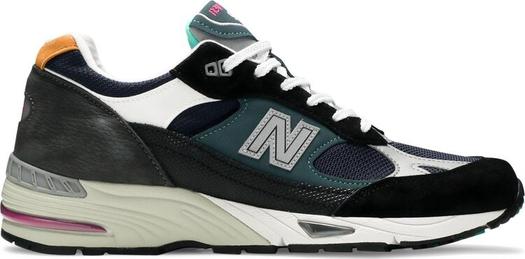 Кроссовки New Balance 991 Made in England 'Black Blue', черный