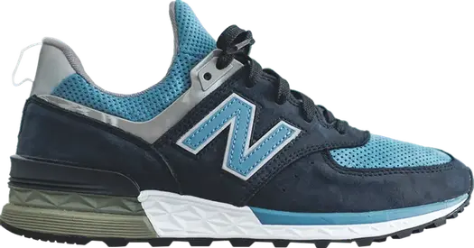 Кроссовки New Balance х Ronnie Fieg x Dover Street Market 574 Sport, темно-синий