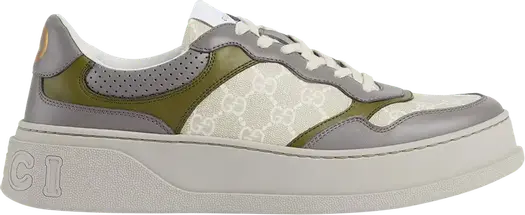 Кроссовки Gucci GG Sneaker White Beige, белый