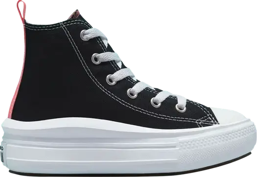 Кроссовки Converse Chuck Taylor All Star Move Platform High PS Black Pink Salt, черный