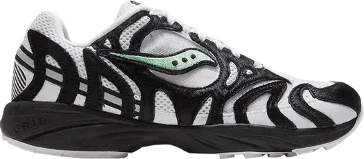 Кроссовки Saucony size? x Grid Azura 2000 Zebra, белый