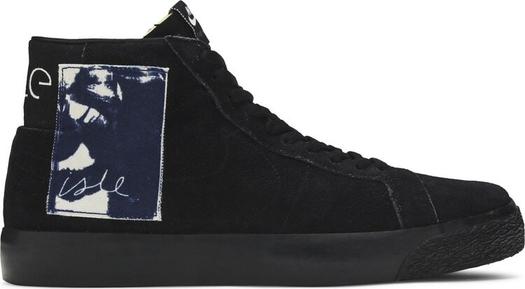 Кроссовки Nike Isle Skateboards x Blazer Mid SB 'Patch', черный