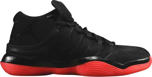 Кроссовки Jordan Super.Fly 2017 Black Infrared, черный