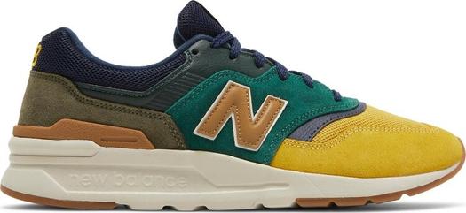 Кроссовки New Balance 997H 'Spruce Gold', зеленый