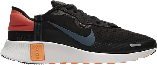 Кроссовки Nike Reposto 'Black Mantra Orange', черный