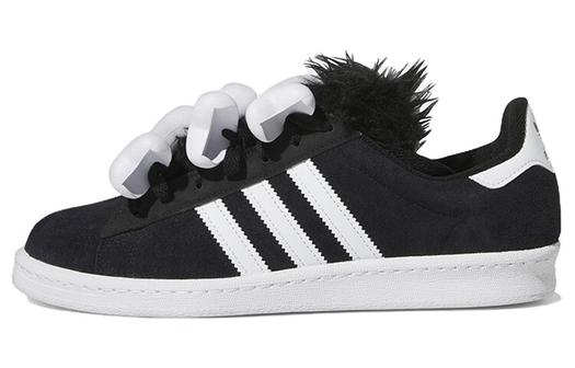 Кроссовки Adidas Originals Campus Skateboarding Unisex HQ4493, черный/белый
