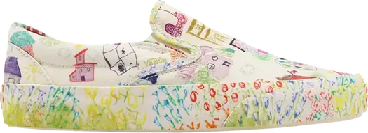Кроссовки Vans Collina Strada x Classic Slip-On Idyllic Neighborhood, разноцветный