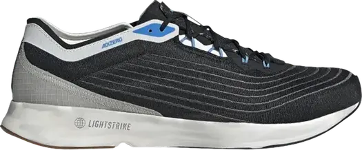 Кроссовки Adidas Parley x Adizero 'Black Grey Pulse Blue', черный