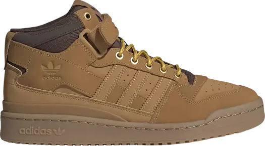 Кроссовки Adidas Forum Mid 'Mesa Gum', коричневый