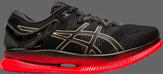 Кроссовки metaride 'black red' Asics, черный