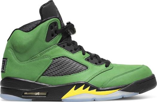 Кроссовки Air Jordan 5 Retro SE Oregon, зеленый