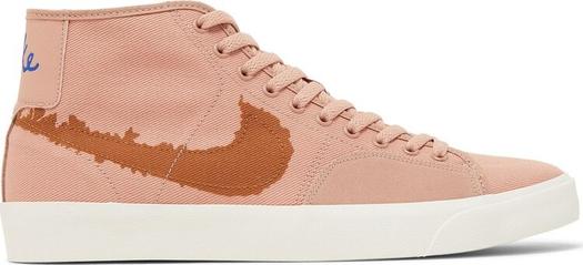 Кроссовки Nike Blazer Court Mid Premium SB 'Rose Whisper Burnt Sienna', розовый
