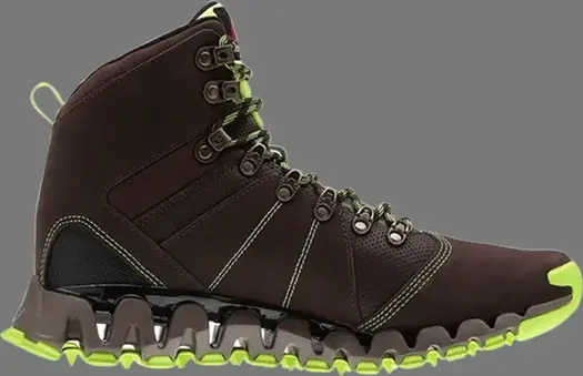 Лимитированные кроссовки zigtrail mobilize ii mid Reebok, коричневый