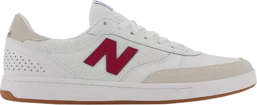 Кроссовки New Balance Numeric 440 'White Burgundy', белый