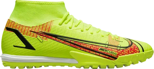 Кроссовки Nike Mercurial Superfly 8 Academy TF 'Motivation Pack', зеленый