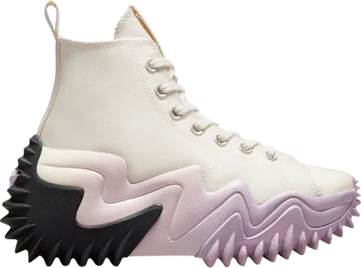 Кроссовки Converse Run Star Motion Platform Ombre Egret Pale Amethyst, белый