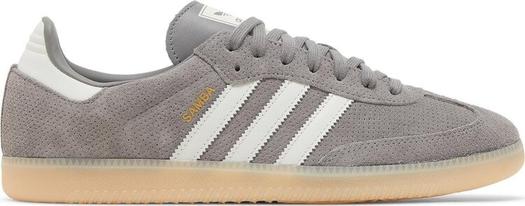 Кроссовки Adidas Samba OG 'Grey Bliss Orange', серый