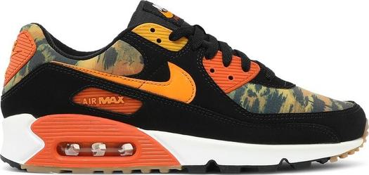 Кроссовки Nike Air Max 90, черно-оранжевый